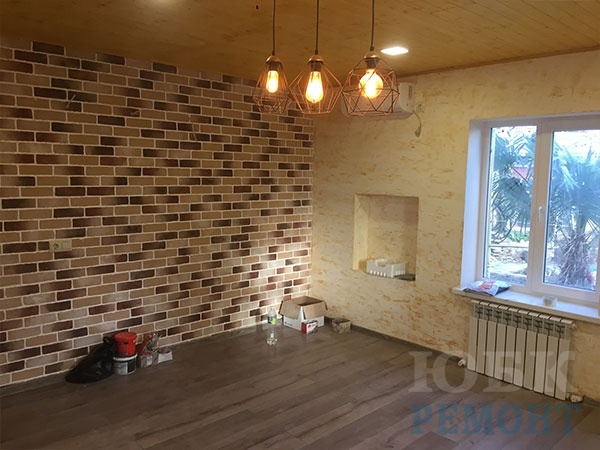 Дизайнерский ремонт двухэтажного коттеджа в Парковом